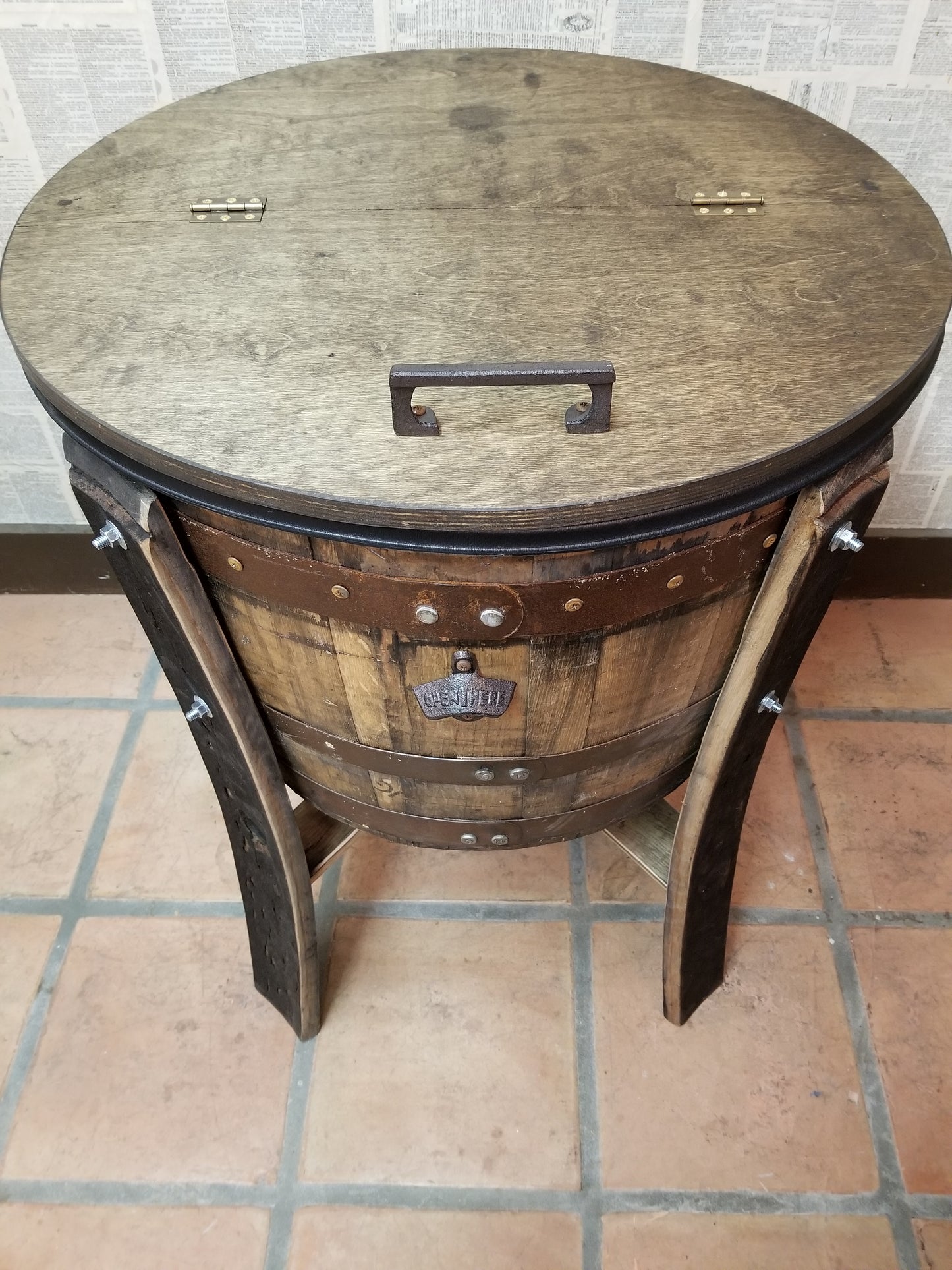 Barrel Beverage cooler
