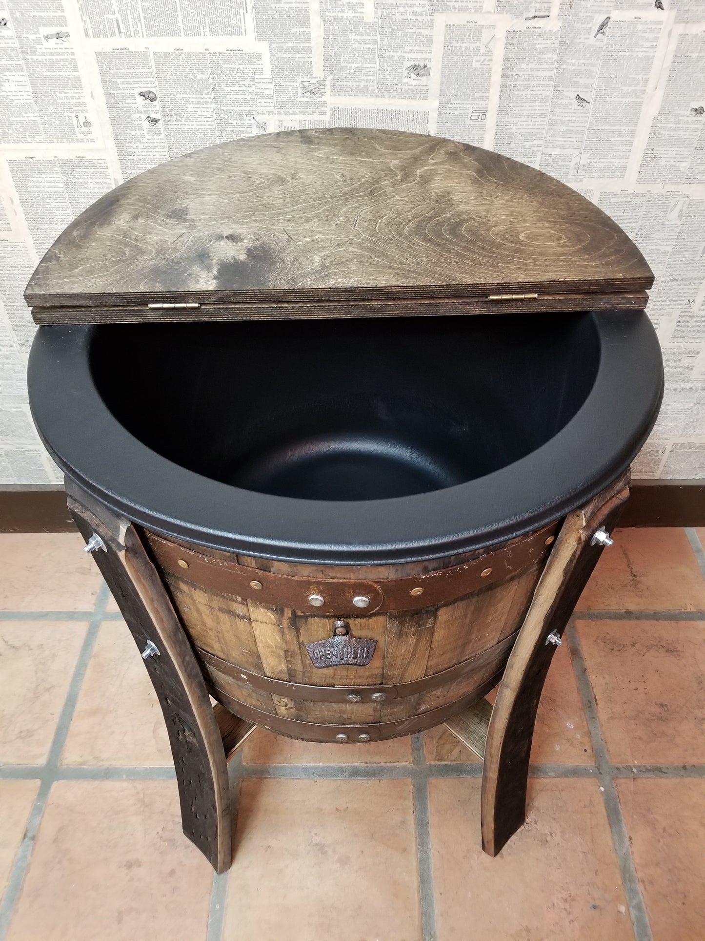 Barrel Beverage cooler